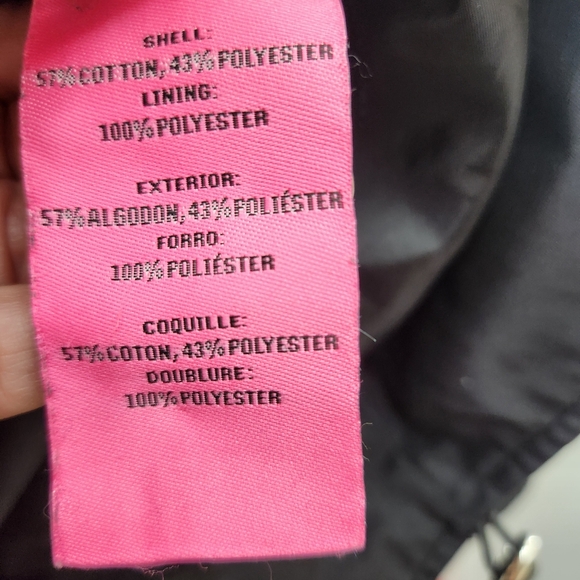 Betsey Johnson Black Utility Jacket for Women Light Weight XS - Picture 15 of 16